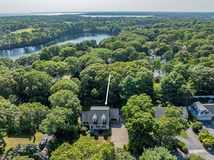 Osterville Cape Cod vacation rental - Aerial view of property