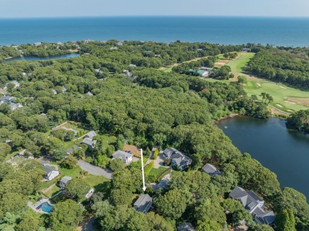 Osterville Cape Cod vacation rental - Aerial view of neighborhood