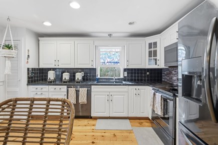 Mashpee Cape Cod vacation rental - Kitchen with stainless steel appliances