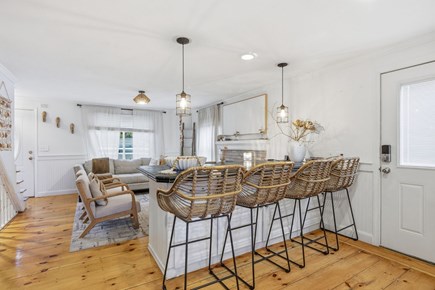 Mashpee Cape Cod vacation rental - Kitchen island with seating