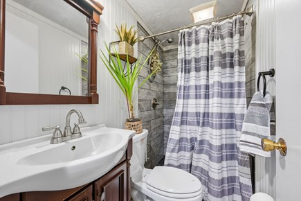 Mashpee Cape Cod vacation rental - Bathroom 3- Full with shower stall- Lower level