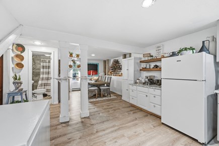 Mashpee Cape Cod vacation rental - Lower level kitchen and dining area