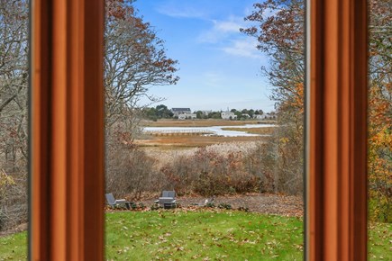 Centerville Cape Cod vacation rental - Relax in the comfortable living room while enjoying peaceful marsh views