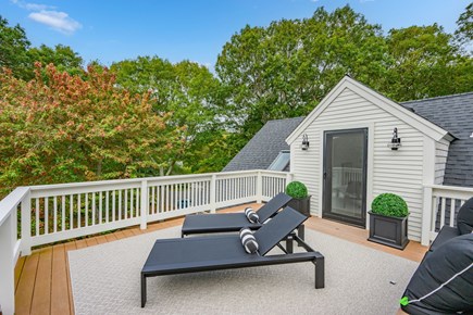 Centerville Cape Cod vacation rental - Second-floor deck with  lounge chairs