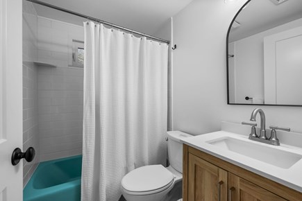 Centerville Cape Cod vacation rental - Bathroom 3- Full with shower and tub combination- Lower level