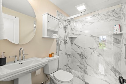 Pocasset Cape Cod vacation rental - Full bathroom with stall shower