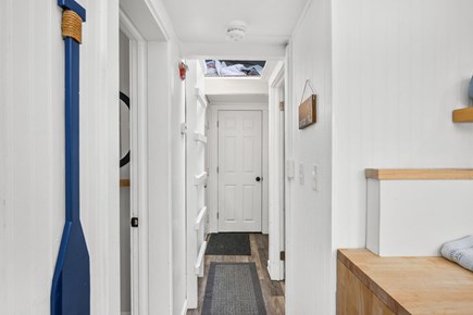 Mashpee Cape Cod vacation rental - Hallway leading to kitchen