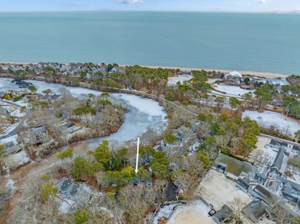Mashpee Cape Cod vacation rental - Aerial view of property