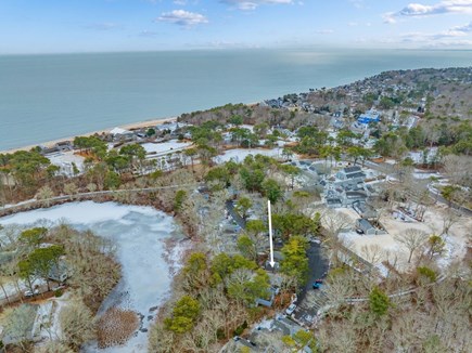 Mashpee Cape Cod vacation rental - Aerial view of property