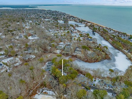 Mashpee Cape Cod vacation rental - Aerial view of property