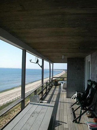 Truro Cape Cod vacation rental - Huge deck overlooks CC bay