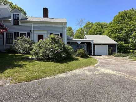 Brewster Cape Cod vacation rental - Side entrance and parking area