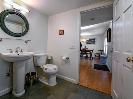 Brewster Cape Cod vacation rental - Secondary Bathroom - seen from Bathtub
