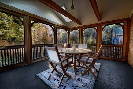 Brewster Cape Cod vacation rental - All-Season Enclosed Deck