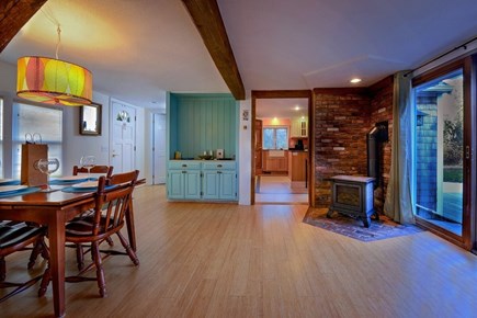 Brewster Cape Cod vacation rental - Dining Area seen from Living Room