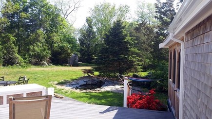 Brewster Cape Cod vacation rental - The Back Yard