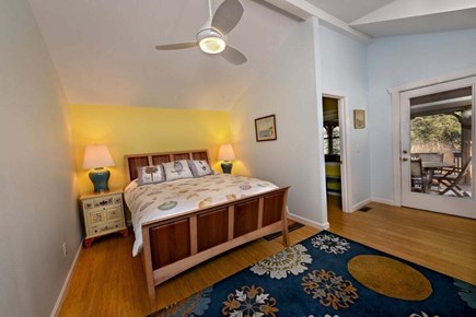 Brewster Cape Cod vacation rental - Primary Bedroom seen from Doorway