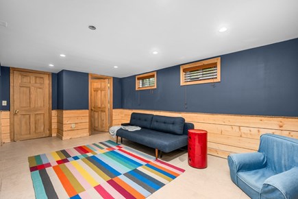 Yarmouth Port Cape Cod vacation rental - Lower level living area