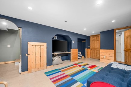 Yarmouth Port Cape Cod vacation rental - Lower level living area