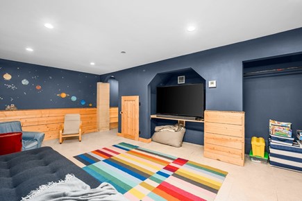 Yarmouth Port Cape Cod vacation rental - Lower level living area