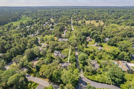 Yarmouth Port Cape Cod vacation rental - Aerial of home