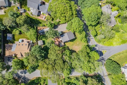 Yarmouth Port Cape Cod vacation rental - Aerial of home