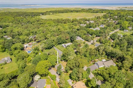 Yarmouth Port Cape Cod vacation rental - Aerial of home