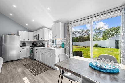 West Dennis Cape Cod vacation rental - View of the kitchen from the dining area