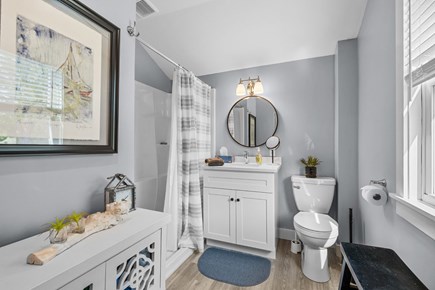 West Dennis Cape Cod vacation rental - Bathroom 1- Full with shower stall