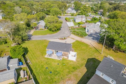 West Dennis Cape Cod vacation rental - View of the backyard