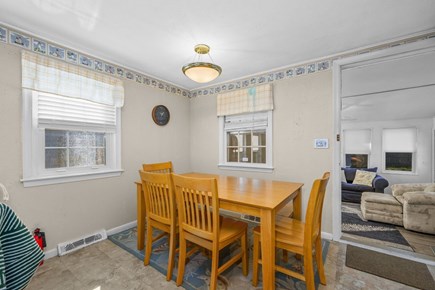 West Yarmouth Cape Cod vacation rental - Dining area with view into the sunroom