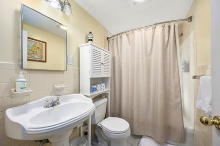 West Yarmouth Cape Cod vacation rental - Bedroom 1 - shower and tub combination