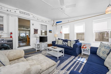 West Yarmouth Cape Cod vacation rental - Sunroom with tv