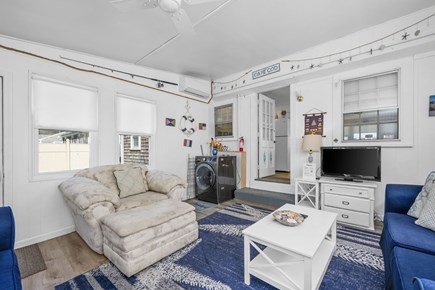 West Yarmouth Cape Cod vacation rental - Sunroom with combo washer and dryer