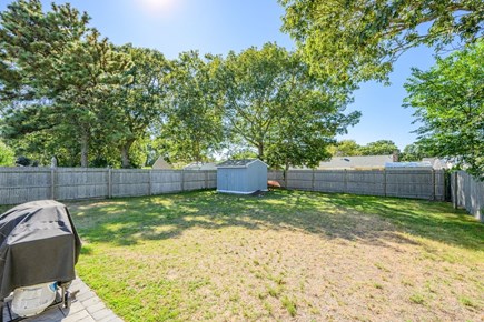 West Yarmouth Cape Cod vacation rental - Backyard and grill