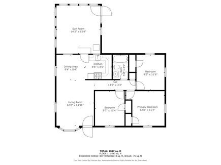 West Yarmouth Cape Cod vacation rental - Floor plan