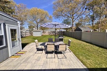 West Yarmouth Cape Cod vacation rental - Outdoor seating on the patio