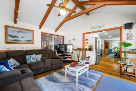 West Yarmouth Cape Cod vacation rental - Sitting room off of the kitchen