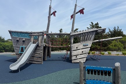 West Yarmouth Cape Cod vacation rental - Boat with slide