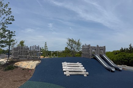 West Yarmouth Cape Cod vacation rental - Nautical themed natural playscape