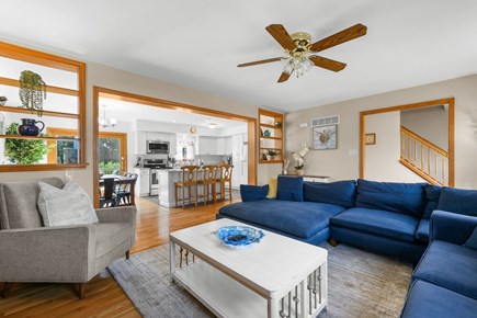 Harwich Cape Cod vacation rental - View of kitchen from the living room