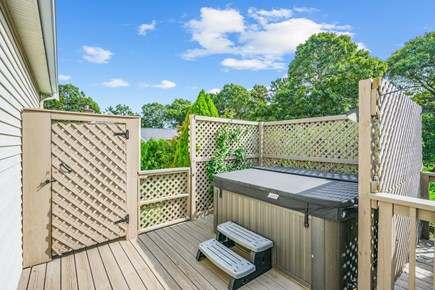 Harwich Cape Cod vacation rental - Hot tub on the back deck