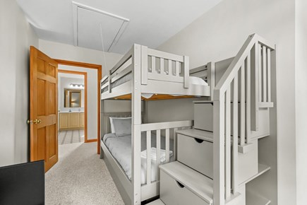 Harwich Cape Cod vacation rental - Bedroom 3 – 2 Twin Bunk Beds – Second floor