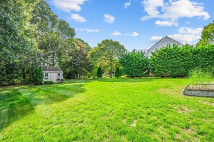 Harwich Cape Cod vacation rental - View of the backyard