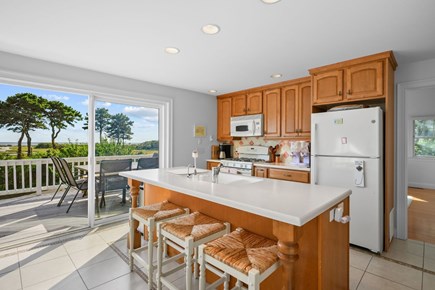 Harwich Cape Cod vacation rental - Kitchen island with seating for 3