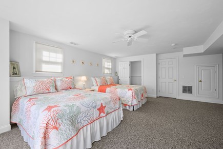 Harwich Cape Cod vacation rental - Bedroom 2- 2 Queens- Lower level