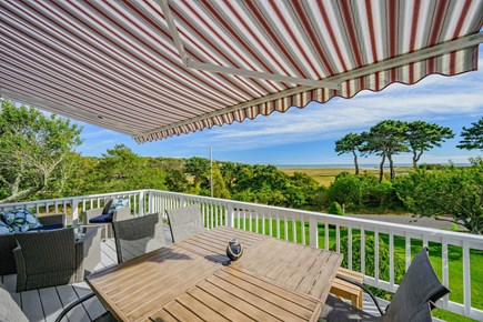 Harwich Cape Cod vacation rental - Retractable awning for comfort