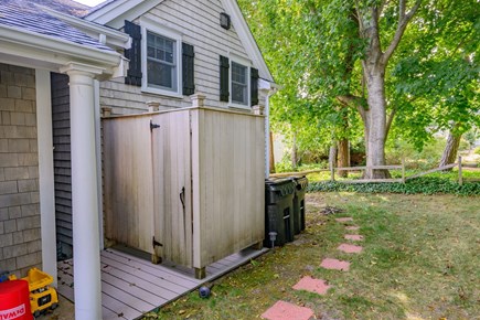 Harwich Cape Cod vacation rental - Beach days call for an outdoor shower