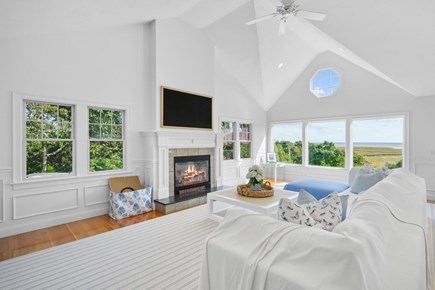 Harwich Cape Cod vacation rental - Expansive living room with incredible views
