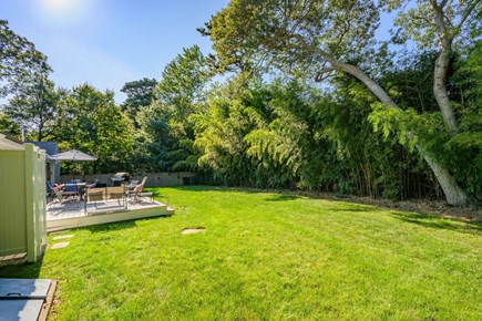 Yarmouth Port Cape Cod vacation rental - Well maintained backyard
